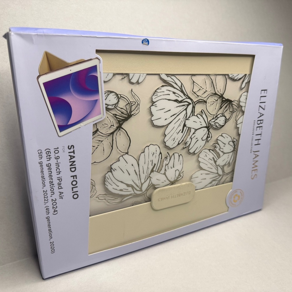 iPad Air 6th Gen Folio Case by Elizabeth and James